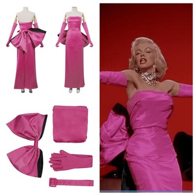 Blonde Norma Jeane Cosplay Costume Halloween Carnival party Disguise full suit
