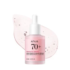 Anua Peach 70 Niacinamide Serum 30ml / brightening hydrating face serum/daily US