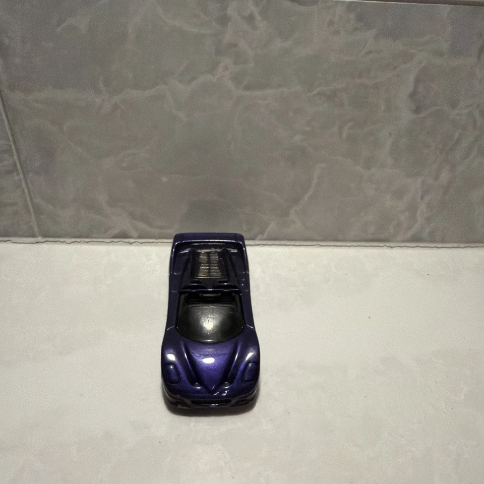 Vintage Hot Wheels - 96 Ferrari F50 - Stunt Machines - Purple Team Leader 1:64 - Image 2 of 4
