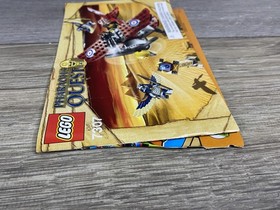 LEGO Pharaoh's Quest 7307 Flying Mummy Attack Instruction Manual 2011 Booklet