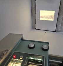 1950s Kodak Readymatic 500 35mm Slide Projector w/Manual  xtra Bulb Works. Vtg