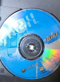 US Gold Thunderstrike 2 Sega Saturn Manual & Registration Card Included
