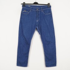 Jean homme G-STAR TRIPLE A taille W34 L29 coupe régulière bleu bouton mouche