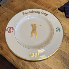 Chicago Golf Club Shoreacres Fauntleroy Cup Pickard Collector Plate 1991