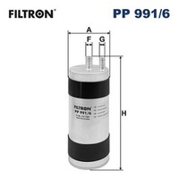 Kraftstofffilter Filtron PP 991/6 Leitungsfilter FüR Audi A7 Sportback 4KA A6 C8