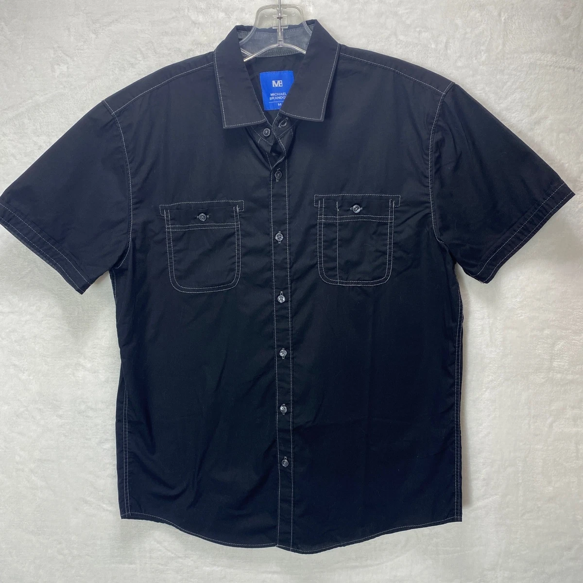 Michael Brandon Black Dress Shirts for Men for sale | eBay Michael Brandon Black Dress Shirts for Men for sale | eBay