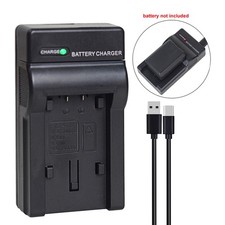 Image of Battery charger for VW-VBT190 VBT380 Panasonic HC-V210 HC-V230M HC-V250 HC-V270
