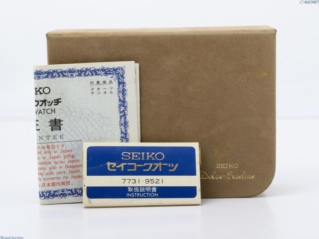 Watch JAPAN Tank Seiko Gold  [Exc+5] 9521-5110 Vintage Qz Dolce Mens - vintagewatches.pk