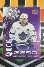 2024-25 Upper Deck ICE - Sub Zero Stars Auston Matthews #25