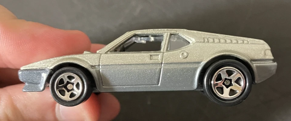 Silver Street Beast BMW M1 - 2024 Hot Wheels Blue Card #473 1:64 Diecast - CLEAN - Image 4 of 4