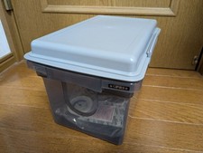 Nakabayashi 8L Gray Dry Box Camera Storage Humidity Meter Used Japan