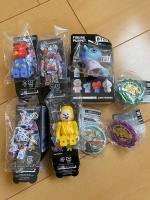 Medicom Toy BEARBRICK 4 Piece Set Secret Rare BTS V Jimin CIMMY Tata