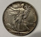 1942P WALKING LIBERTY HALF DOLLAR SILVER*SILVER VALUE IS $35.00+**
