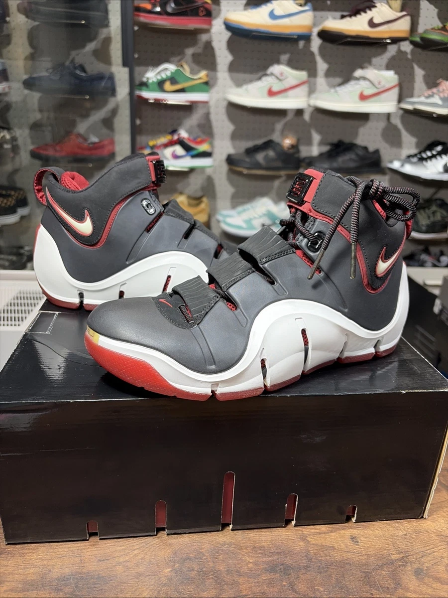 Nike Zoom LeBron 4 Black Crimson for Sale | Authenticity