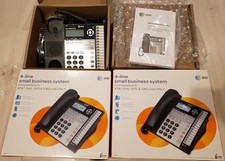 4-line small business system AT T Phone-New