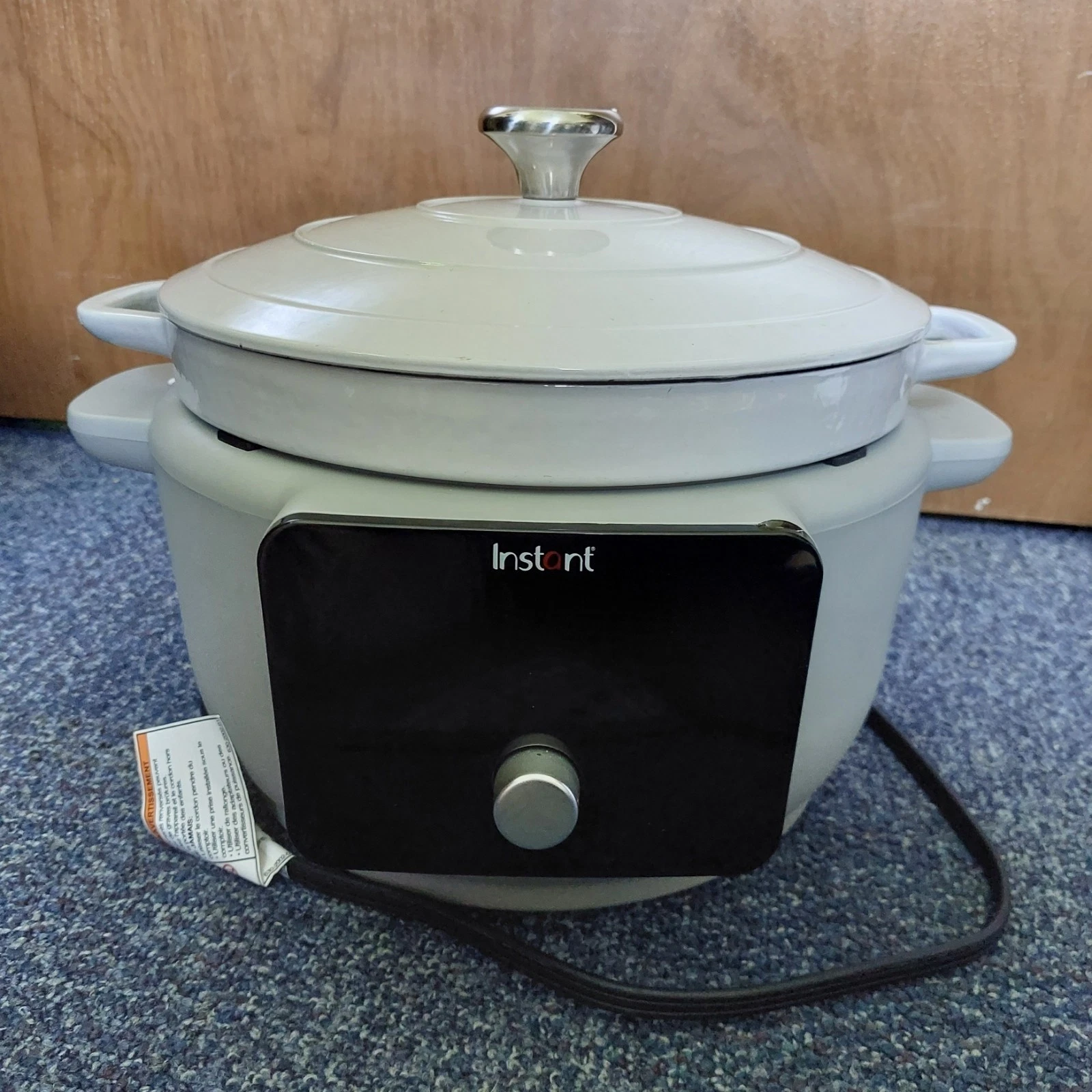 Instant Pot - Precision 6 Qt 5-in-1 Electric Dutch Oven - Cast Iron