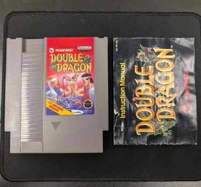 Double Dragon (Nintendo NES, 1988) Game & Manual | Tested | Authentic