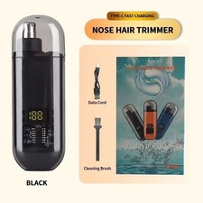 USB Rechargeable Nose Ear Hair Trimmer for Men Portable Clipper Original