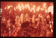 King Kong 1976 Jessica Lange Skull Islanders Original 35mm Photo Transparency