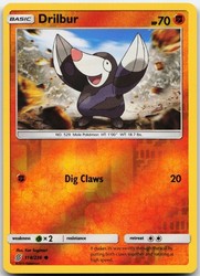 Drilbur 118/236 Reverse Holo - Unified Minds