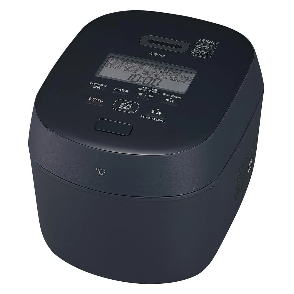 Zojirushi NW-NA18-BZ Enbu-daki Pressure IH Rice Cooker 10 Cup Black Japan