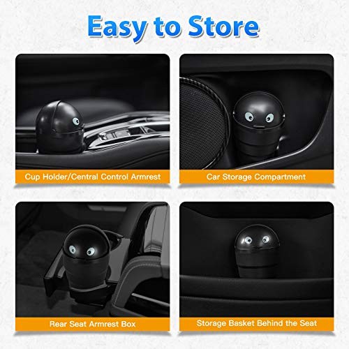 for Car Cup Holder Trash Can Small Mini Trash Can Car Office Household Trash - Picture 5 of 7