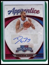 2021-22 Panini Chronicles #APP-NBA Nicolas Batum Apprentice Signatures Red