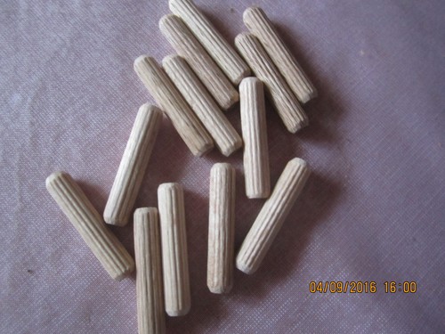 Holzdübel 5,6,8 mm durchmesser Riffeldübel Dübel Holzverbinder 100g Sonder. - Bild 3 von 4