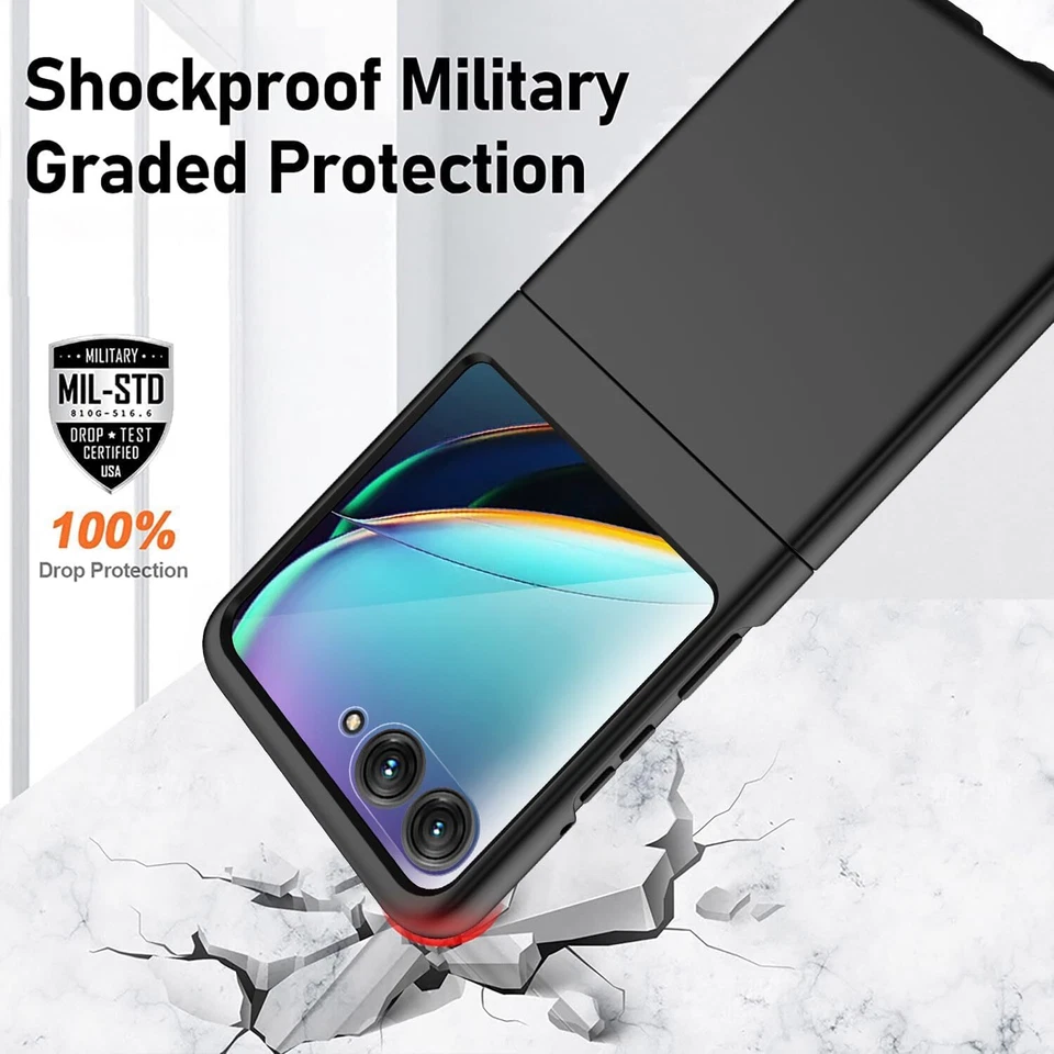 Funda con Clip para Motorola RAZR 2024 [Protector de Pantalla Incorporado], Protector Snap-On Foto 4 de 4