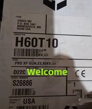 New GRACO H60T10 60kv electrostatic spray gun Fast Shipping via FedEx or DHL
