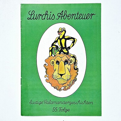  1973 Salamander Kinderschuhe Werbecomic LURCHIS ABENTEUER 55. Folge