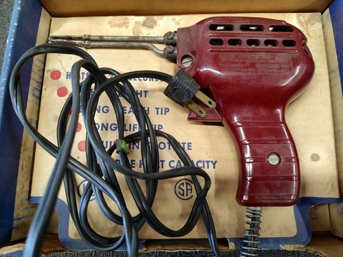 Working WEN "Quick-Hot" Soldering Gun Iron Model No. 199 Tested
