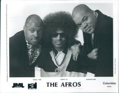 1990 Press Photo Rap Band The Afros Kool Tee Kippy O DJ Hurricane