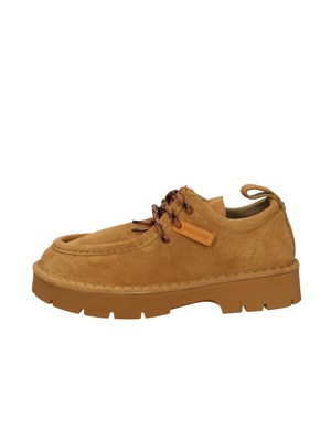 PANCHIC - P99W006-0089D016 - P99 LACE-UP SHOE SUEDE MICROFIBRE LINING WALNUT ...