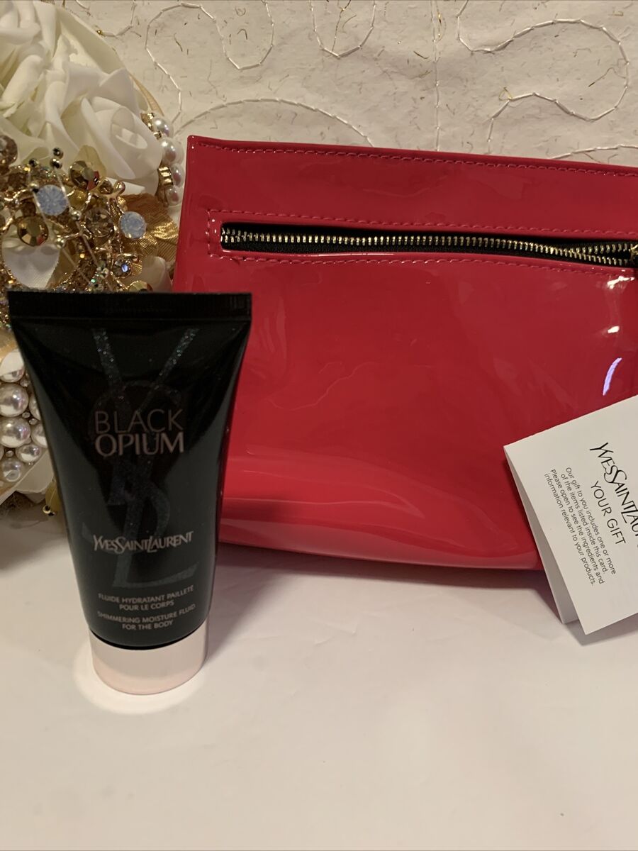 YSL Yves Saint Laurent Cosmetic Pouch & Black Opium YSL Yves Saint Laurent Cosmetic Pouch & Black Opium