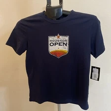 Level Wear Boys M 8/10 Golf Tee Houston Astros Golf 