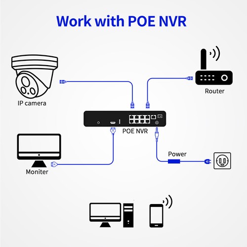 Cámara IP POE Exterior Compatible con Hik 8MP 4K MIC PG2387C PG2385I - Imagen 20 de 26