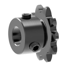 9 Tooth Roller Chain Sprocket B Hardened Teeth 25 Chain Sigle Strand 1/4-Inch