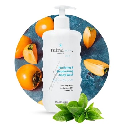 Mirai Clinical Body Wash for Strong Body Odor Renewing Body 9.3oz Exp 05/27