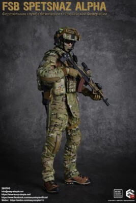 Easy&Simple 26050R ロシアFSB Spetsnaz ALPHA Easy&Simple 26050S FSB Spetsnaz ALPHA,Boxed Figure