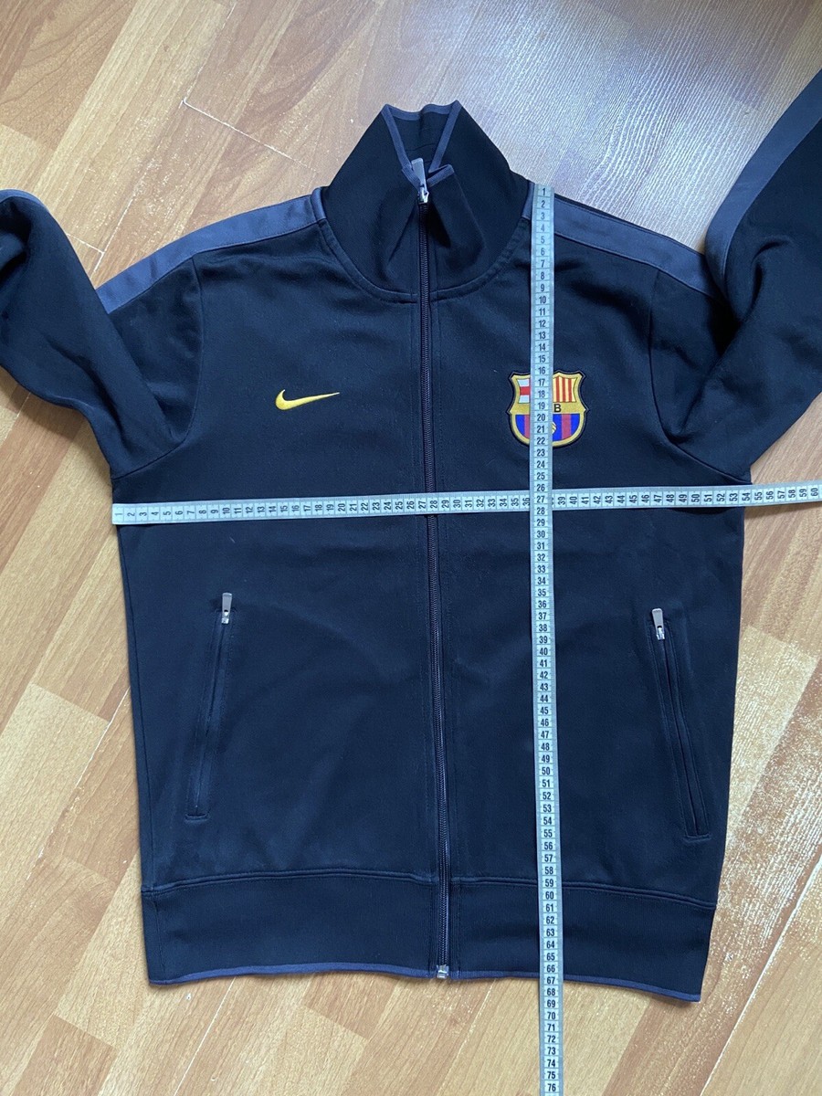 2011 2012 BARCELONA N98 AUTHENTIC TRACK TOP JACKET NIKE 419901-010