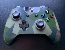 Microsoft Xbox One Wireless Controller (Camo, Model 1537) *Faulty A Button*