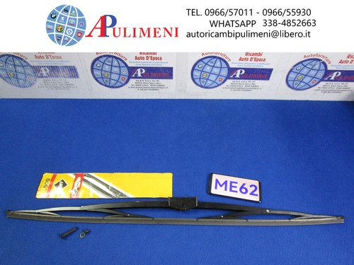 Tergicristallo Motgum Metalica Da 33 Cm (13 Pollici) - Universale, Presa In Gomma Naturale, Silenzioso