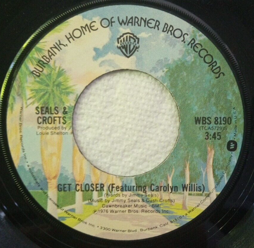 Seals & Crofts, Get Close / Don't Fail, 45 Rpm, 7 inch, Record, 1976 Pop, Vinyl - Picture 4 of 9