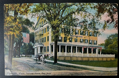 Vintage Postcard 1915 Samoset House, Plymouth, Massachusetts (MA)