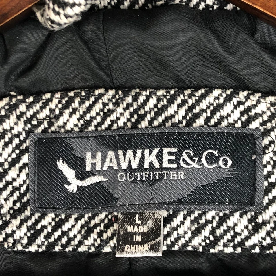 Hawk & Co. Outfitter искусственного меха с капюшоном пальто женщин SZ LG GUC - Изображение 4 из 4