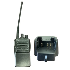 Vertex Standard VX-351-G7-5 UHF 16Ch VX351 Two Way Radio w/ Charger & Antenna #2