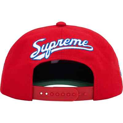Supreme World Famous S Logo 6-Panel Red | eBay