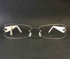 Lindberg Eyeglasses Frames 2166 COL.K52 Gunmetal Gray White Rimless 55-18-135