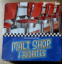 MALT SHOP FAVORITES Collector's Edition 3 CD's In TIN NEW